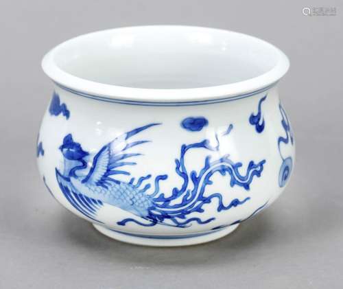 Bellied bowl, China, porcelain