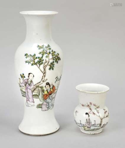 2 vases, China, Tianjin, proba