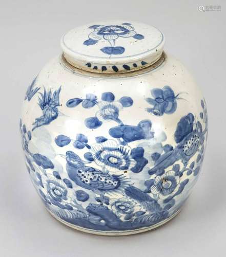 Large ginger pot, China, Qing