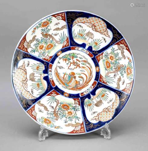 Large Imari charger, Japan, 19