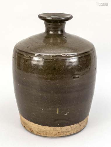 Large ceramic bottle, probably