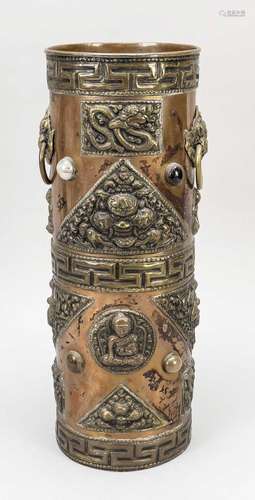 Umbrella stand, Nepal, 20th ce