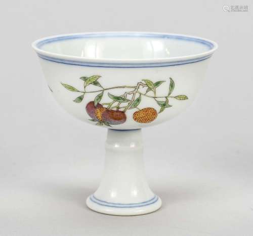 Porcelain goblet Yongzheng(so