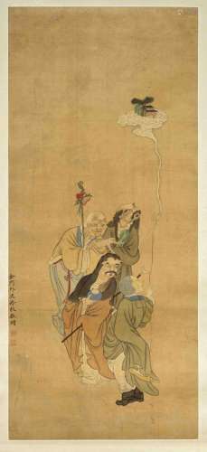 Qing-period master, Jinmen(18t