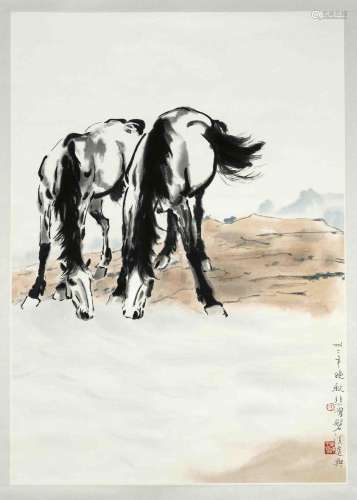 After Xu Beihong(1895-1953): '