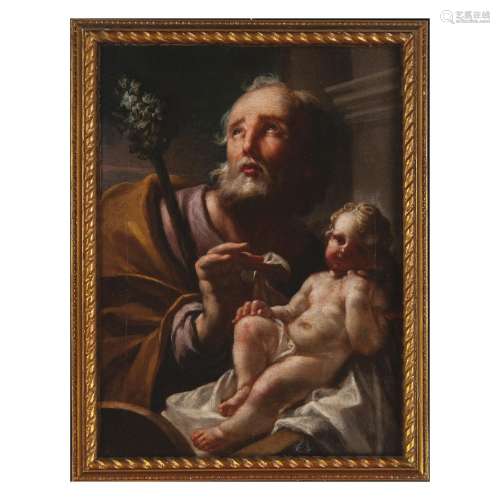 Bartolomeo Biscaino (Genova, 1632 – Genova, 1657), San Giuse...