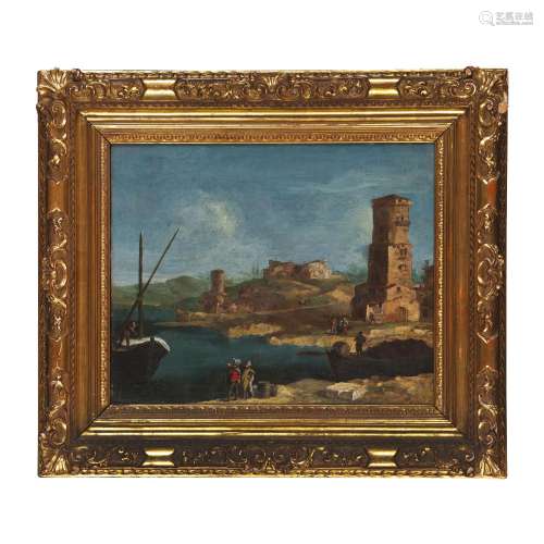 Francesco Albotto (Venezia, 1721 – Venezia, 1758) Paesaggio