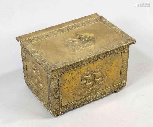 Coal box, Holland, 19th century, wo