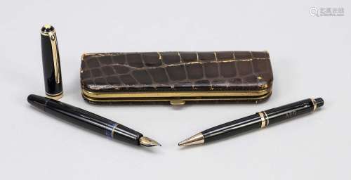 Two-piece Montblanc writing set, 2n