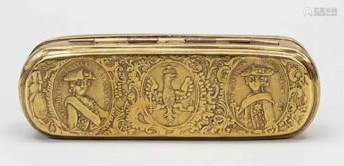 Tobacco box or tabatiere, 18th cent