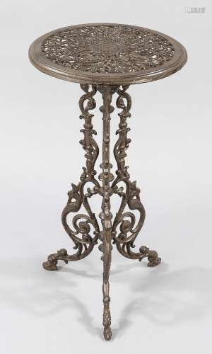 Side table, 20th century, cast iron