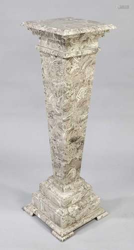 Flower column/palm pedestal, 20th c