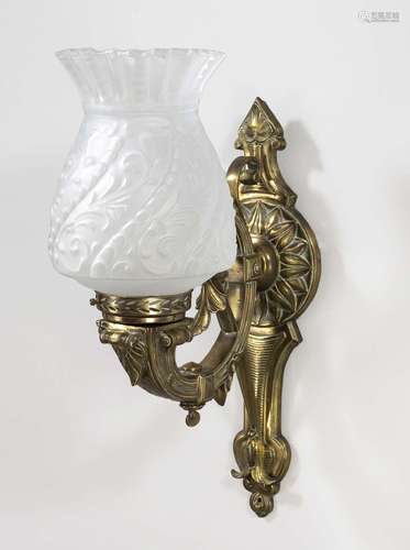 Wall lamp in classicist style, 19th