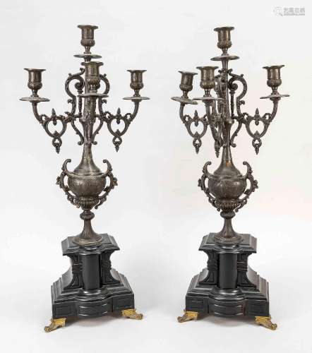 2 Candelabra, France or Germany, 19