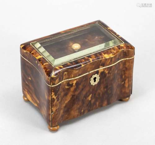 Tea caddy, probably Germany or Fran