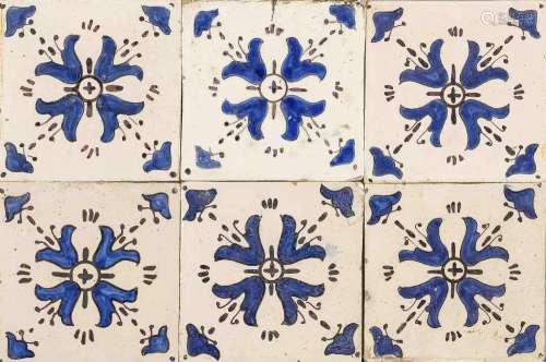 75 Tiles, end of 19th century, Holl
