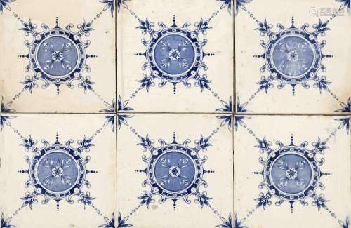 26 Tiles, early 20th century Hollan