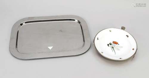 Warming plate and tray, Germany, 20