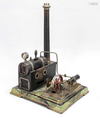 Model steam engine, probably UK, 1s