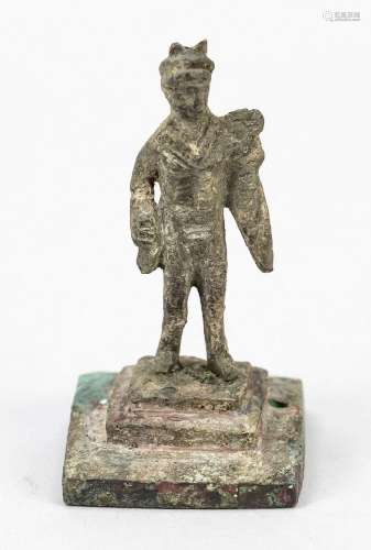 Roman bronze figure of Mercury, c.