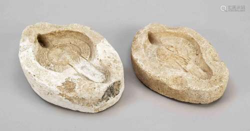 2 Model for Roman oil lamps, 100 to