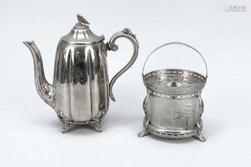 Coffee pot on teapot, 1st c. 20th c