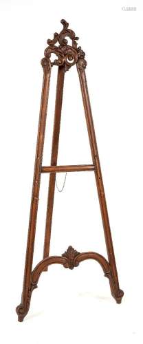 Easel, 20th century, coloured wood,