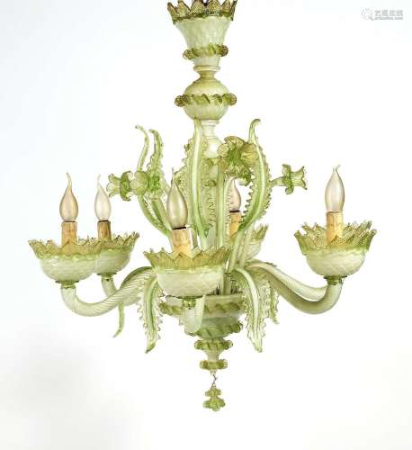 Murano glass chandelier, delicate m