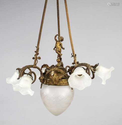 Ceiling lamp, late 19th century, br