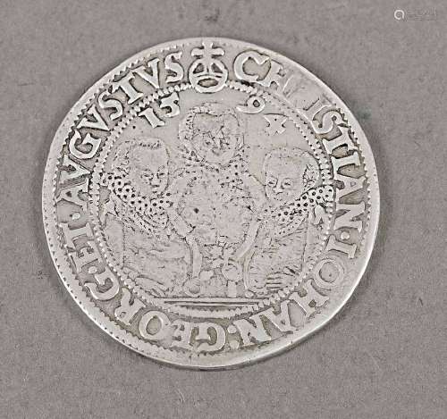 Silver coin Saxony, Dreibrüdertaler
