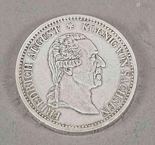 Silver coin Kingdom of Saxony, Conv