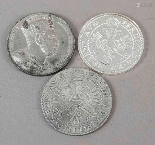 3 Coins, 2x Göttingen, Thaler Gotti