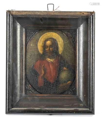 Icon of Christ Pantocrator, 19th ce