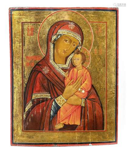 Large icon of Our Lady with the Chr