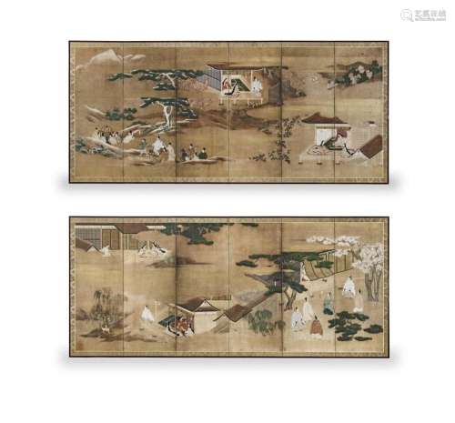 ANONYMOUS, TOSA SCHOOL Edo period (1615-1868), 18th century ...