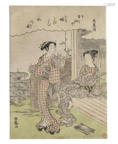 SUZUKI HARUNOBU (1725-1770) AND ISODA KORYUSAI (1735-1790 Ed...