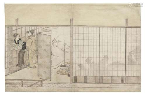 KITAGAWA UTAMARO (1753-1806) Edo period (1615-1868), circa 1...