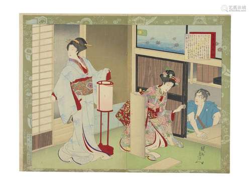 UTAGAWA TOYOUNI III (1786-1865), YOSHU CHIKANOBU (1838-1912)...