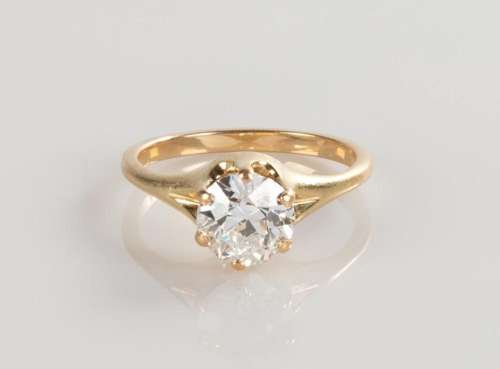 Lady s 14K Gold and 1.5 ct. Diamond Ring