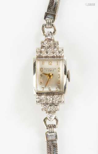 Lady s 14K Gold Kingston Wristwatch