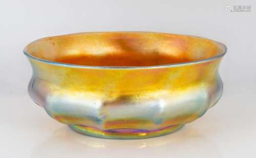 Tiffany Studios Favrile Center Bowl