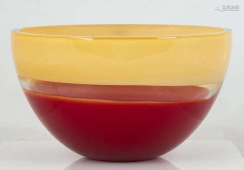 Alfredo Barbini (Italian, 1912-2007) Double Incalmo Bowl