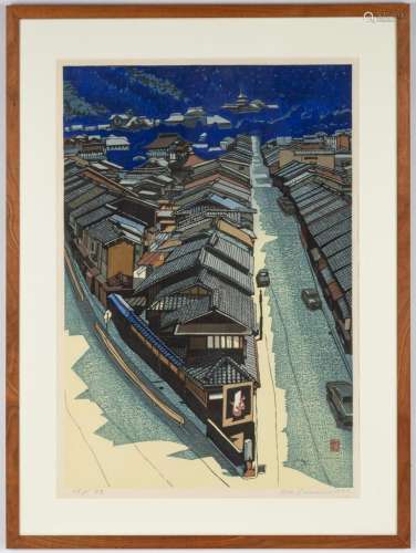 Jun ichiro Sekino (1914-1988) Jun Morning in Kyoto, 1979