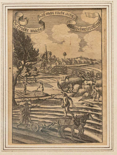 1622年 古典版画大师∣17世纪农耕铜版画