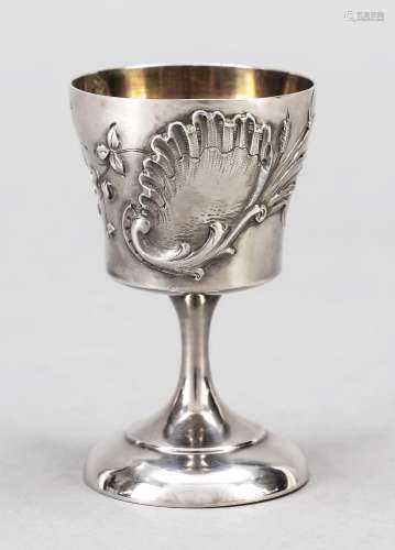 Egg cup, France, c. 1900, maker's ma