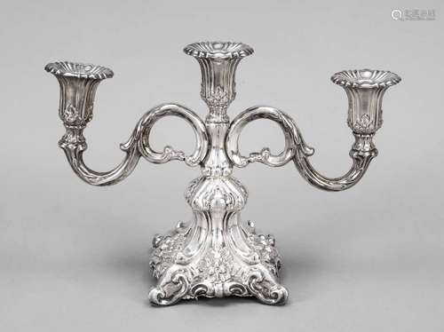 Three-flame candelabrum, Denmark, si