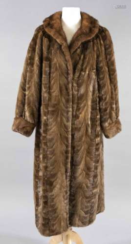 Long mink coat, 2nd half of the 20th
