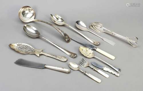 Mixed set of cutlery, approx. 75 pie