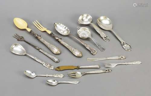 36 pieces of cutlery, 20th century,