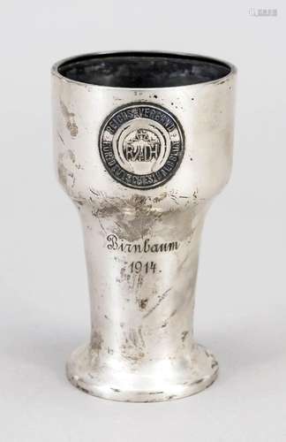 Art Nouveau goblet, German, c. 1910,